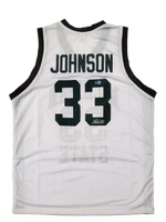 Load image into Gallery viewer, Magic Johnson – Michigan State Spartans – Autographed Framed Jersey