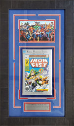 Load image into Gallery viewer, Iron Fist - Marvel Comic Book - Autographed by Stan Lee Framed Photo - SOLD!
