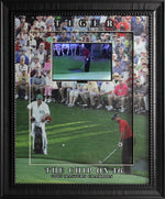 Load image into Gallery viewer, Tiger Woods - 2005 Masters - Tiger's Chip on 16 - Framed Video