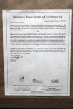 Load image into Gallery viewer, Tiger Woods Danny Day LTD Ed Art with Autograph and Genuine Masters Pass