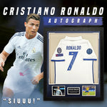 Load image into Gallery viewer, Cristiano Ronaldo – Real Madrid - Autographed Framed Jersey