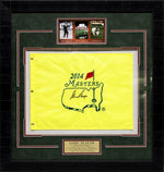 Load image into Gallery viewer, Gary Player - Autographed 2014 Masters Flag- Framed