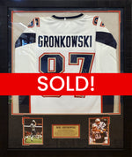 Load image into Gallery viewer, Rob Gronkowski Autographed New England Patriots Jersey - SOLD!