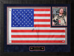 Load image into Gallery viewer, Robert J. O'Neill - Seal Team Six - Autographed Framed Flag - SOLD!
