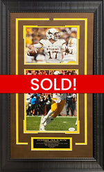 Load image into Gallery viewer, Josh Allen - Wyoming Cowboys - Autographed Framed Photo - SOLD!