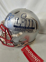 Load image into Gallery viewer, Tom Brady β New England Patriots β Super Bowl LIII Champions Autographed Helmet