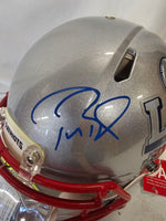 Load image into Gallery viewer, Tom Brady β New England Patriots β Super Bowl LIII Champions Autographed Helmet