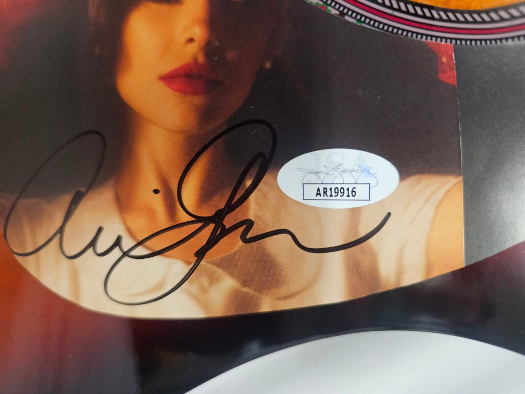 Ariana Grande – Autographed Guitar Shadowbox