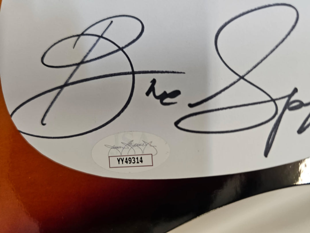 Bruce Springsteen - Autographed Guitar in Shadowbox