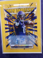 Load image into Gallery viewer, Justin Jefferson - Minnesota Vikings - Autographed Card - Framed Picture
