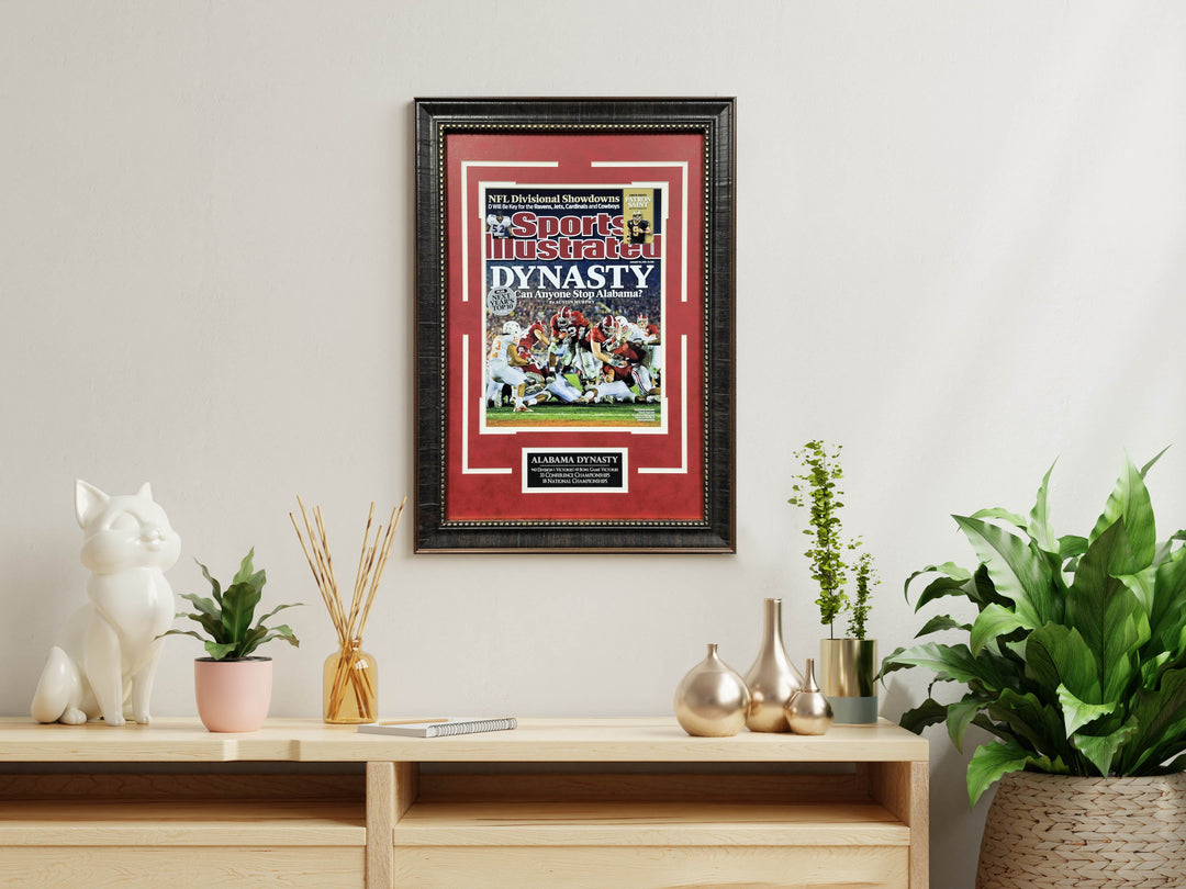 Alabama Dynasty | SI Cover | Framed Photo