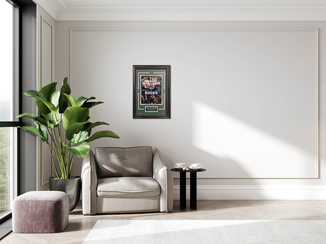Giannis Antetokounmpo | SI Cover| Framed Photo
