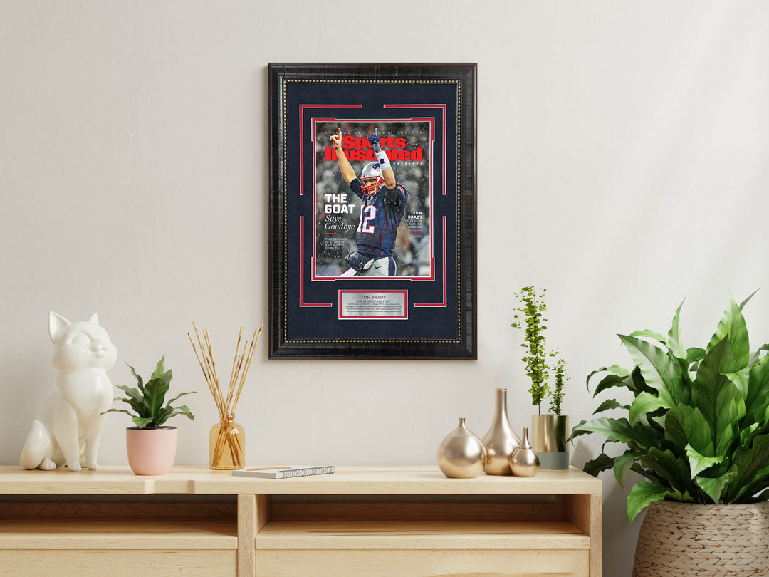 Tom Brady - The GOAT Says Goodbye - Si Cover