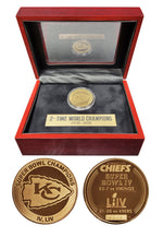 Load image into Gallery viewer, Kansas City Chiefs | Coin Display | Coin, Plate, Box & Matting