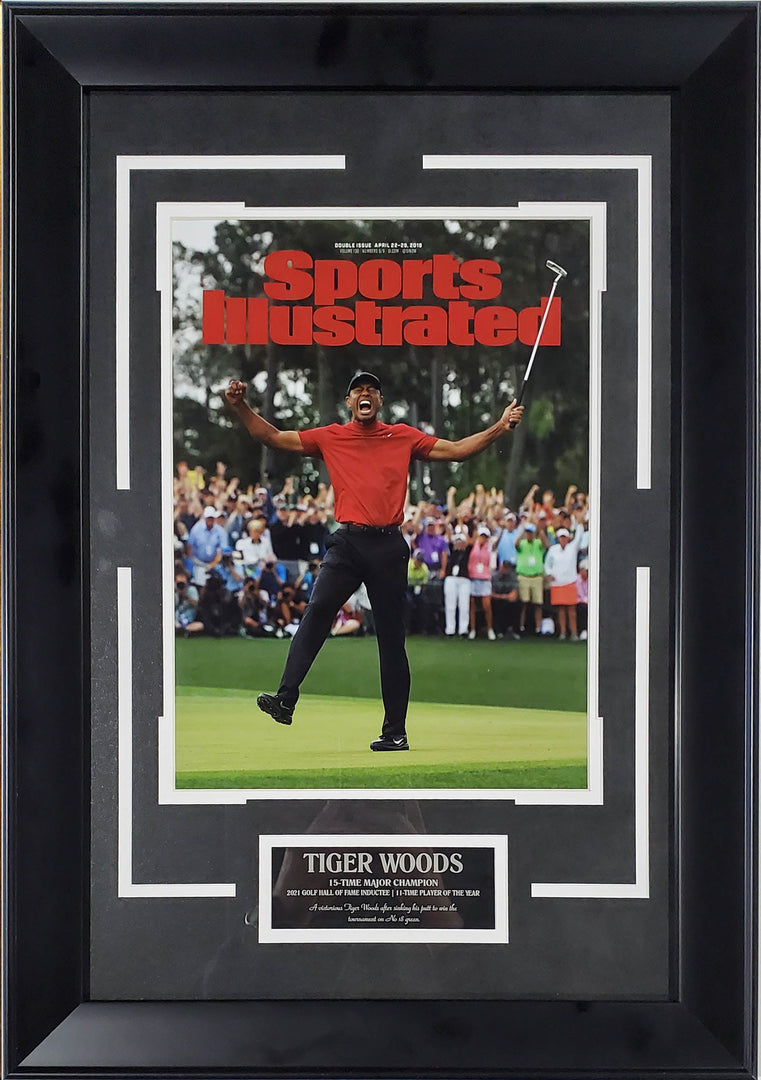 Tiger Woods | 15-Time Major Champion | Framed Photo