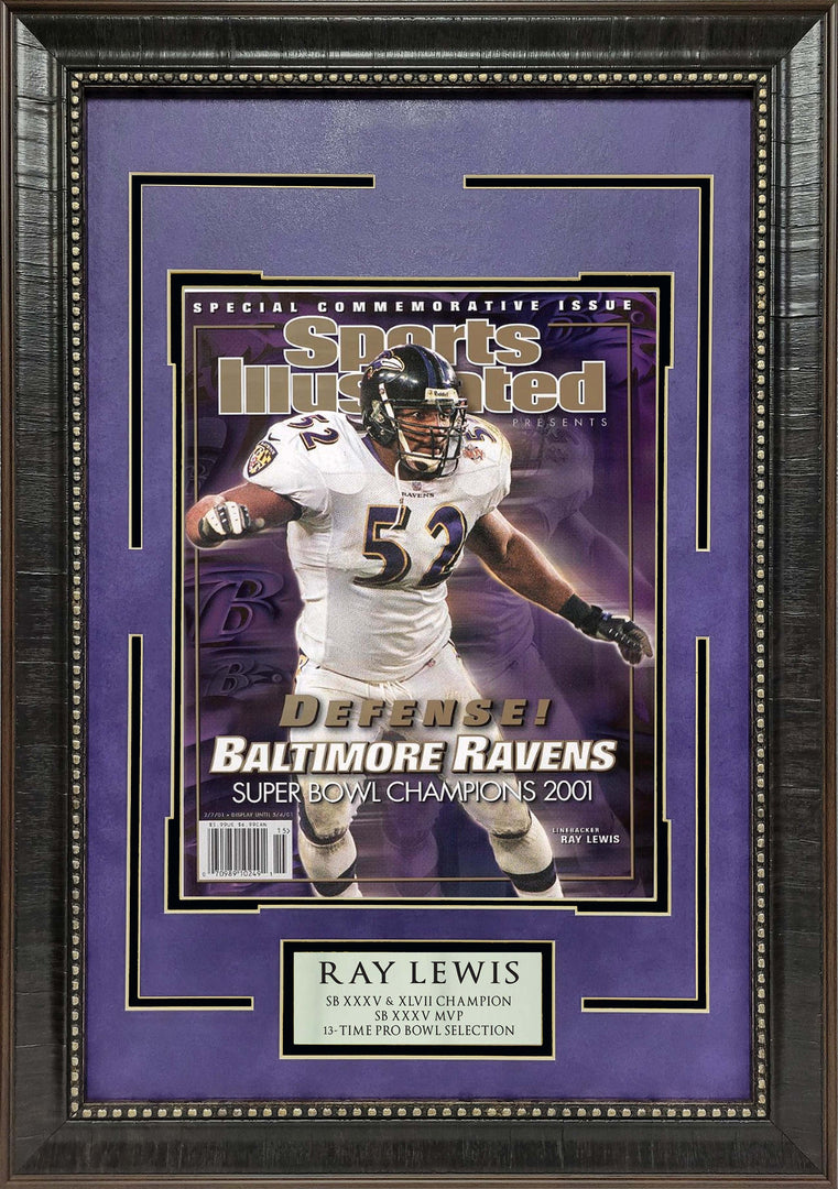 Ravens- Ray Lewis - SI Cover