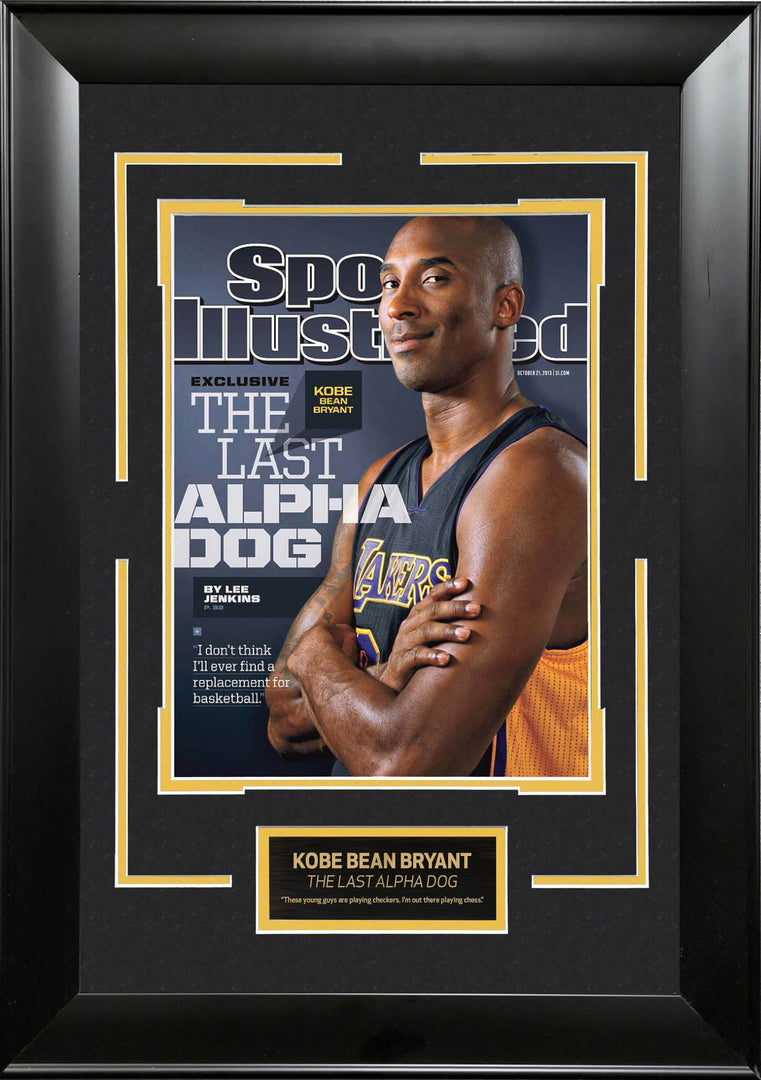 Kobe Bryant - The Last Alpha Dog - Si Cover