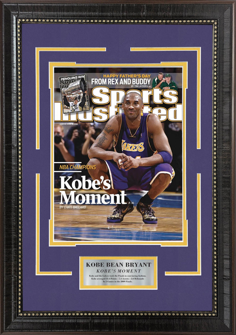 Kobe Bryant - Kobe's Moment - Si Cover