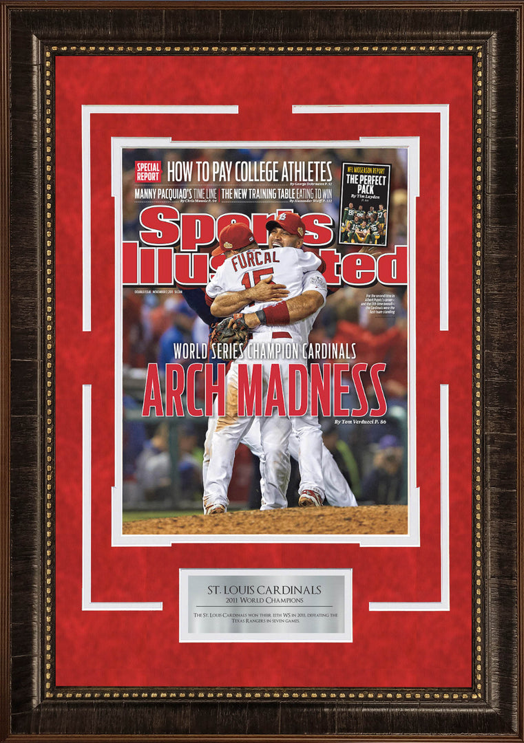 St. Louis Cardinal 2011 WS Champions - Si Cover