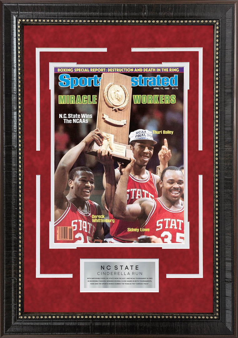 NC State 1983 NCAA Champions - Si Cover