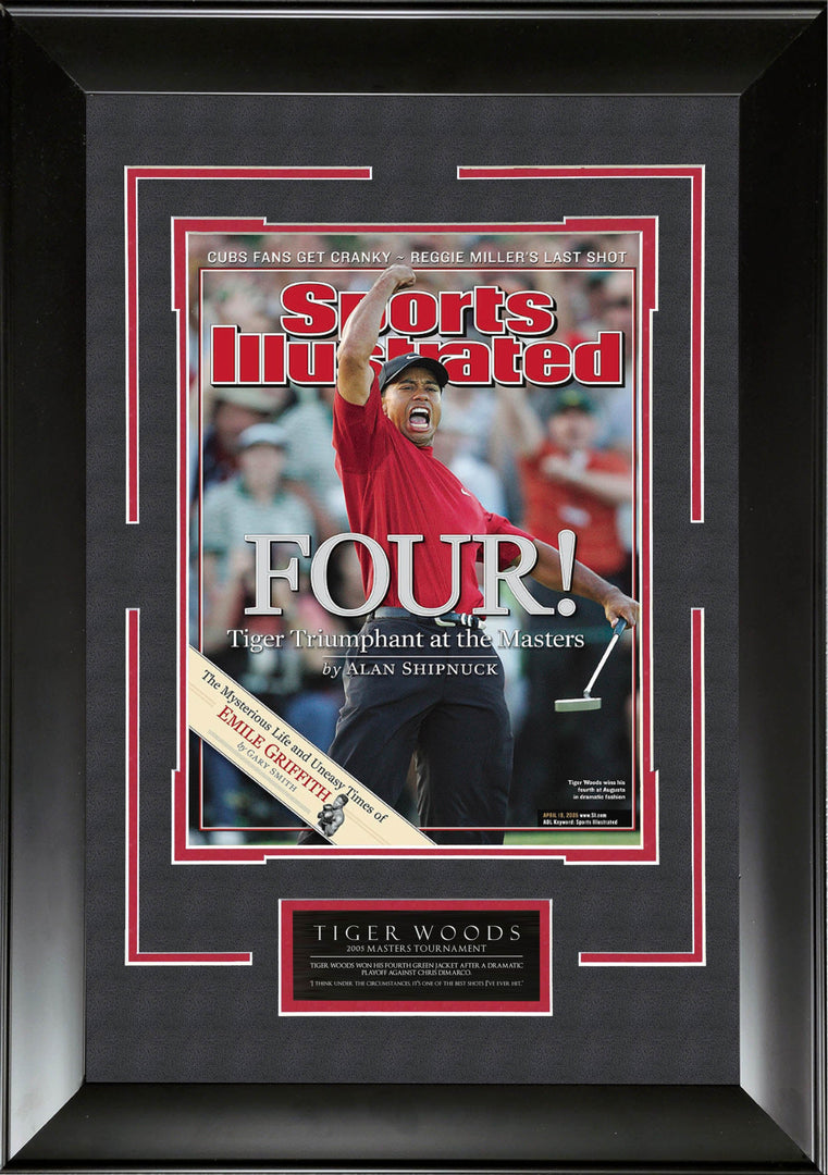 Tiger Woods, 2005 Masters - Si Cover