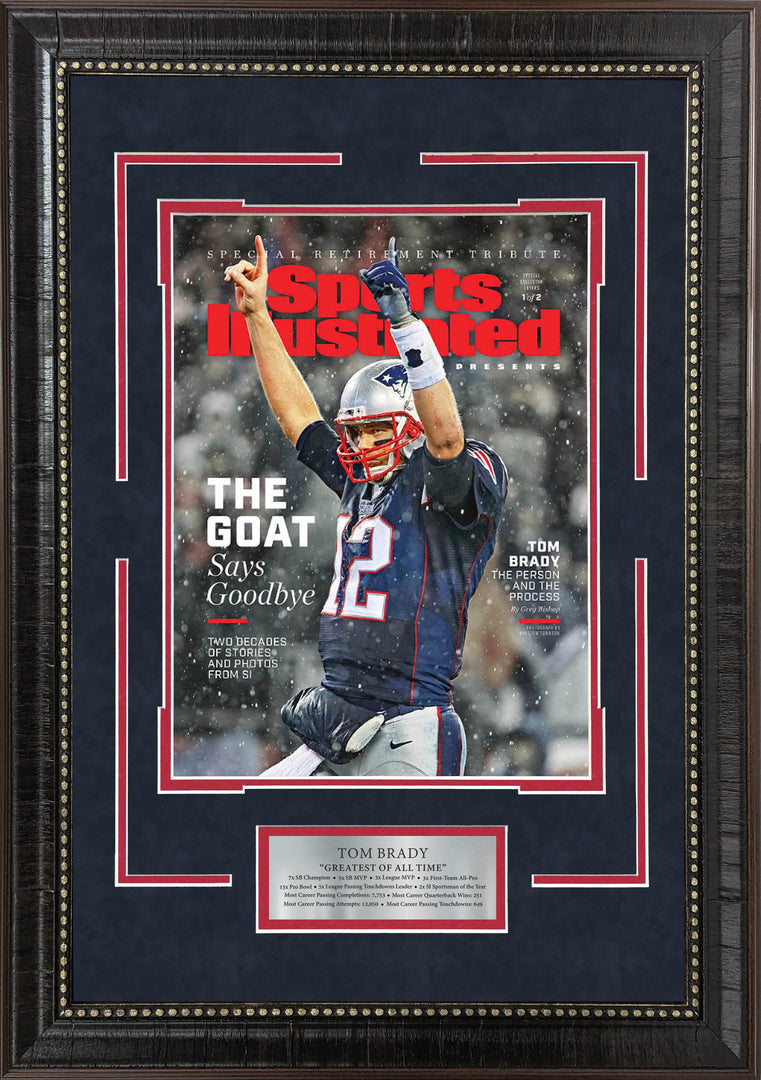 Tom Brady - The GOAT Says Goodbye - Si Cover