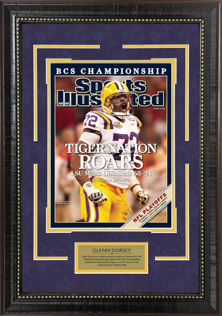 Glenn Dorsey - LSU - SI Cover