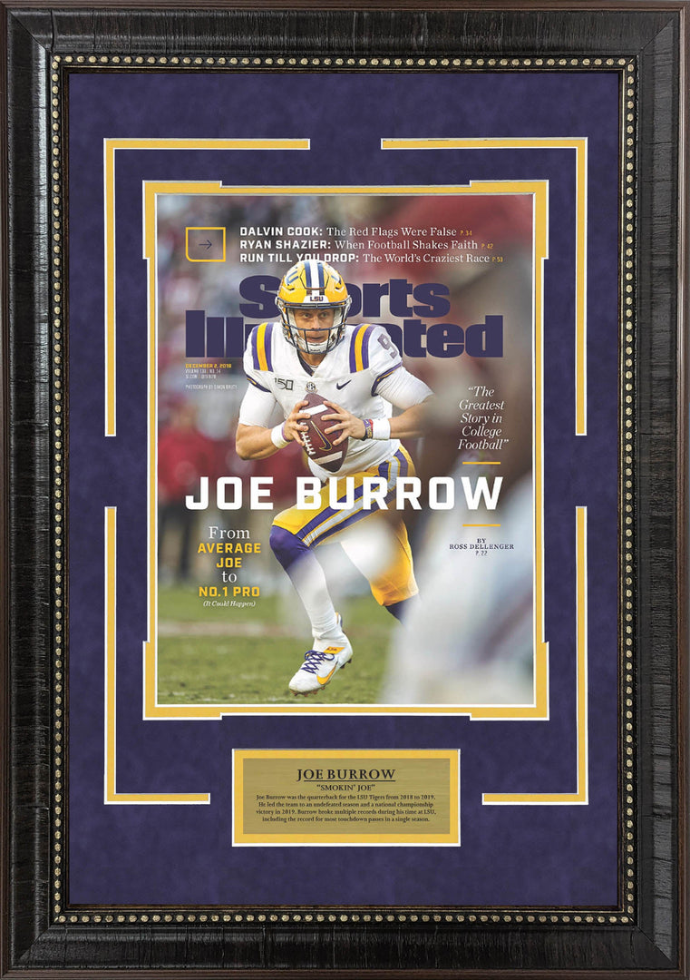 Joe Burrow - LSU - Si Cover