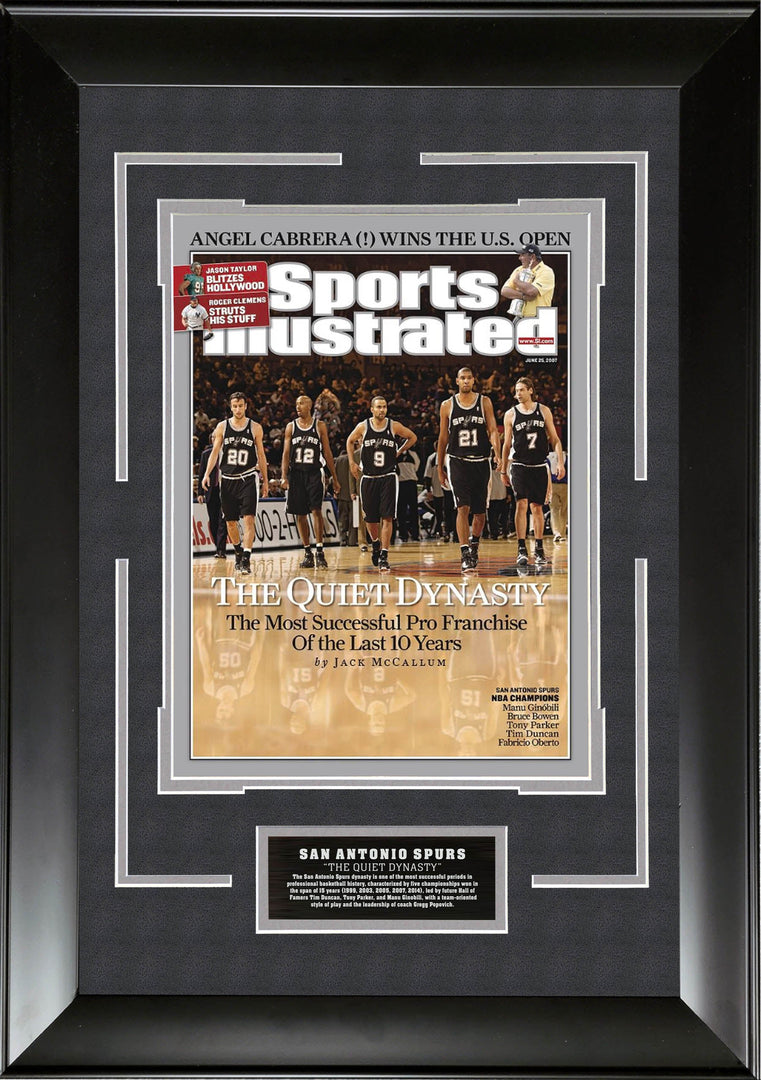 San Antonio Spurs - The Quiet Dynasty - SI Cover
