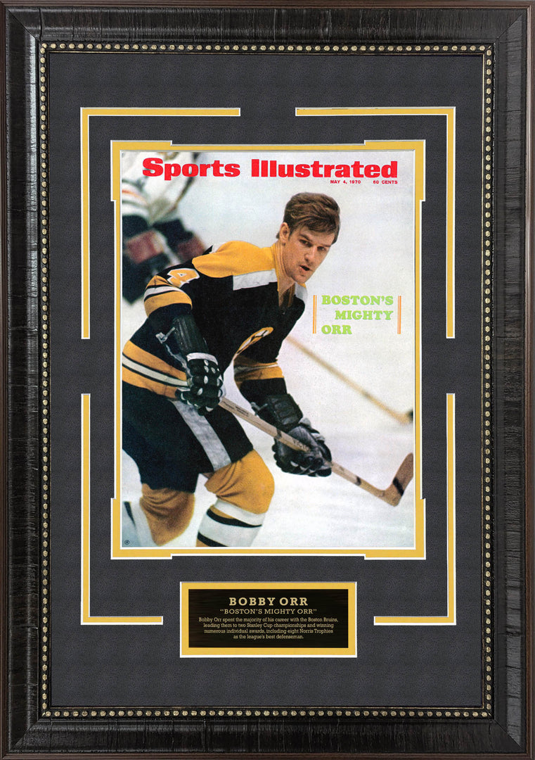 Bobby Orr - Boston Bruins - Boston's Mighty Orr - Si Cover