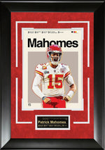 Load image into Gallery viewer, Patrick Mahomes - Kansas City Chiefs SB LVII - Mid-Century Art