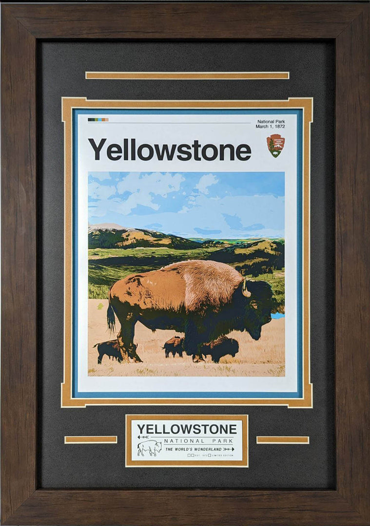 Yellowstone National Park - Mid-Century Art