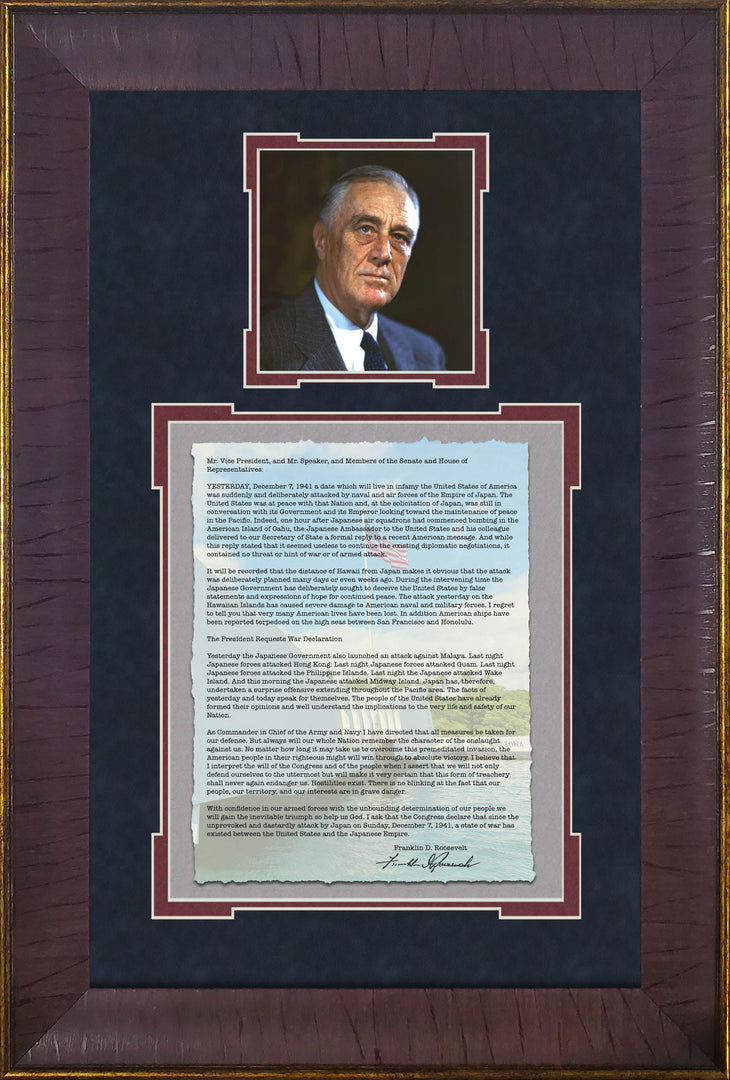 Franklin D Roosevelt - Pearl Harbor