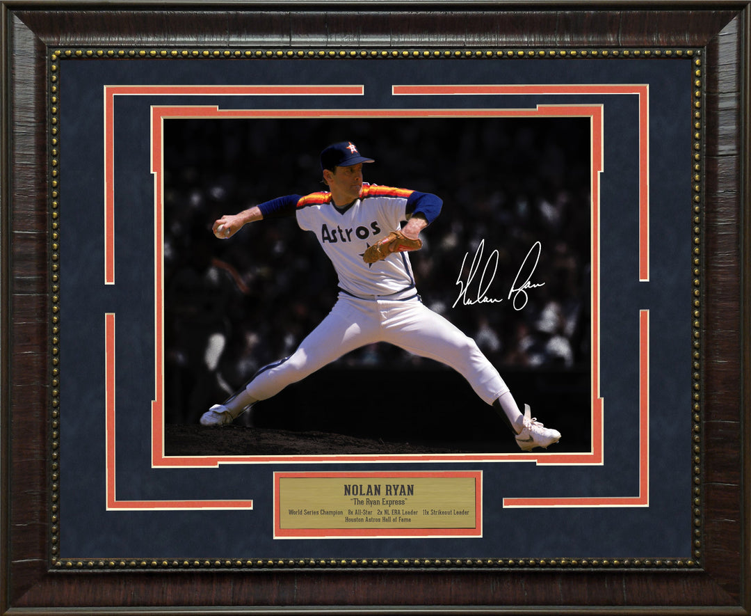 Nolan Ryan - Houston Astros Spotlight with Facsimile Signature
