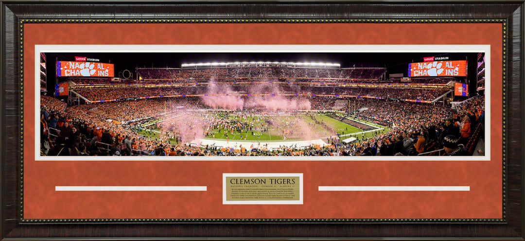 Clemson Tigers - 2018 National Champions Panorama