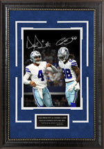 Load image into Gallery viewer, Dak Prescott and CeeDee Lamb Spotlight with Facsimile Signature