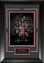 Load image into Gallery viewer, Michael Jordan's Last Shot Spotlight with Facsimile Signature