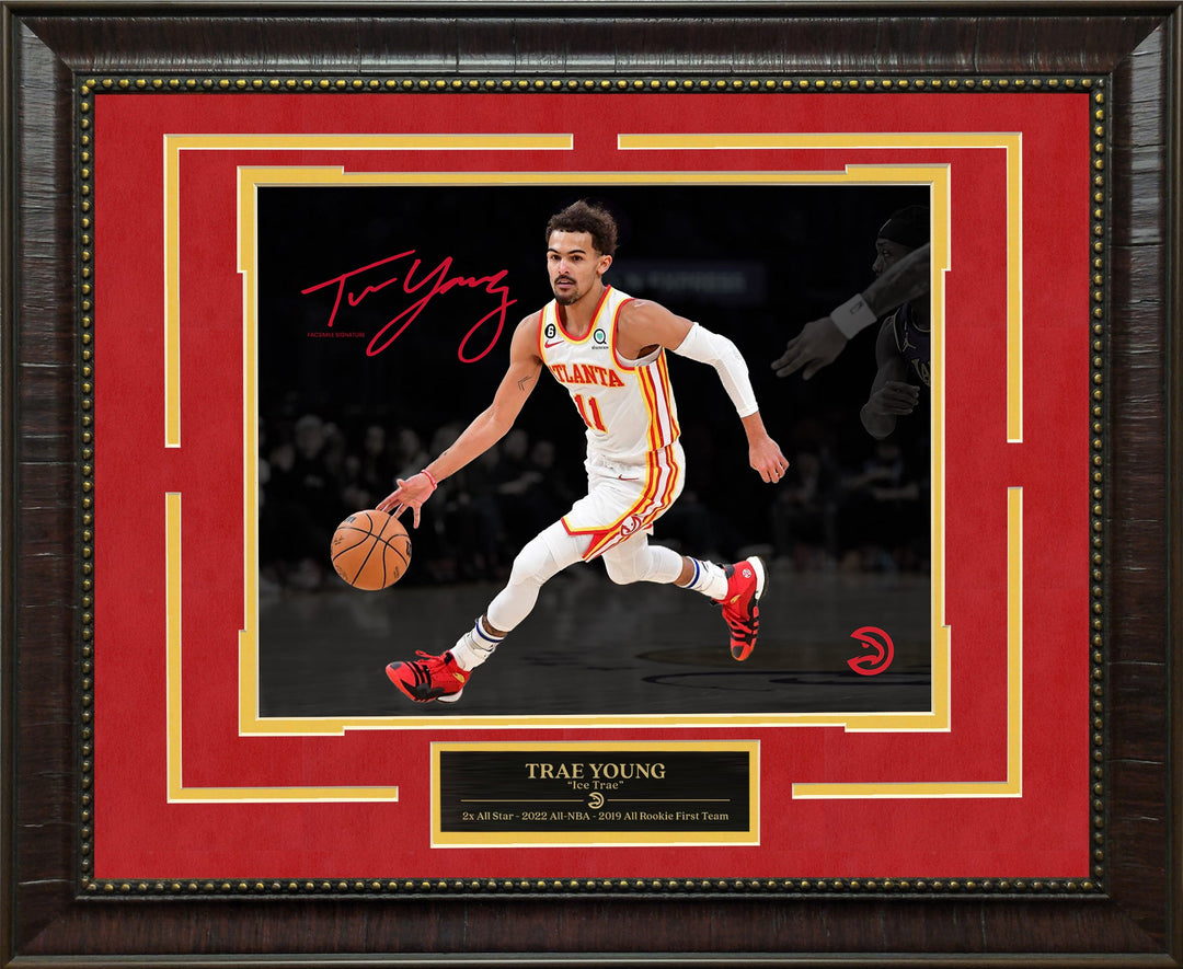 Trae Young Spotlight with Facsimile Signature