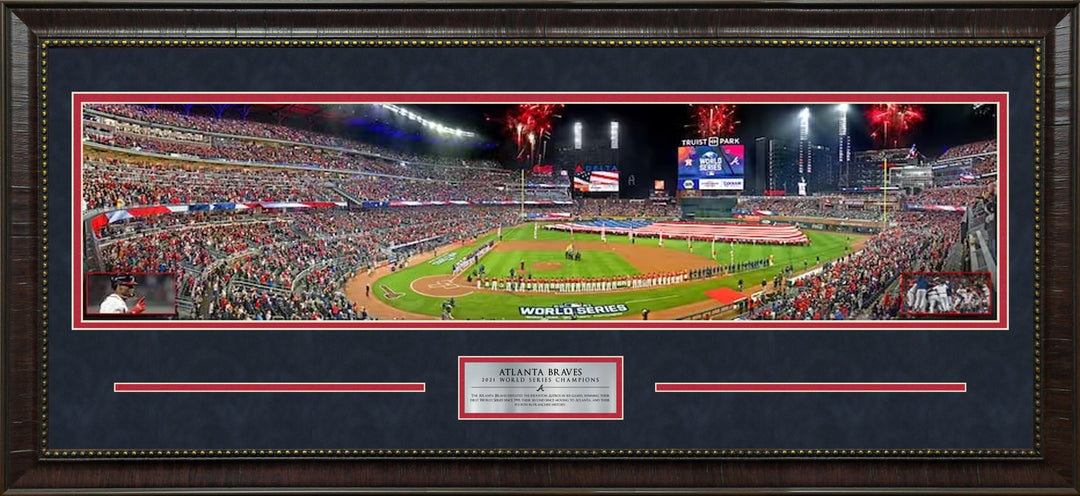 Atlanta Braves 2021 World Series Champions Panorama
