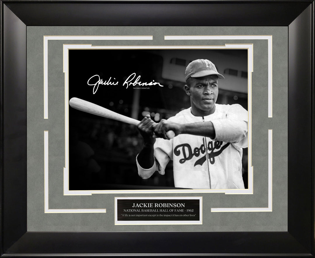 Jackie Robinson Spotlight with Facsimile Signature