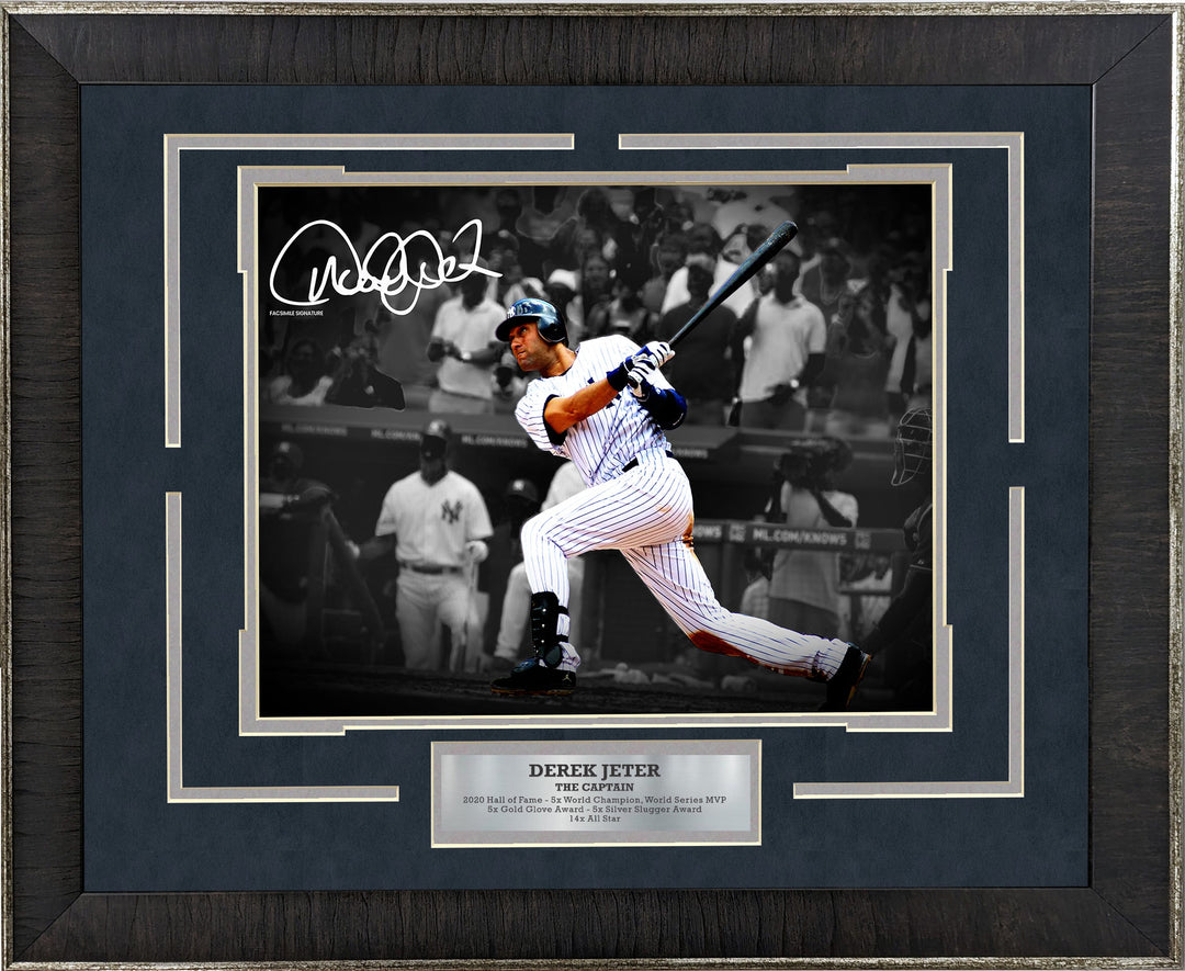 Derek Jeter - The Captain - Spotlight with Facsimile Signature