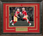 Load image into Gallery viewer, Christian McCaffrey and Brock Purdy - San Francisco 49ers - Spotlight with Facsimile Signatures