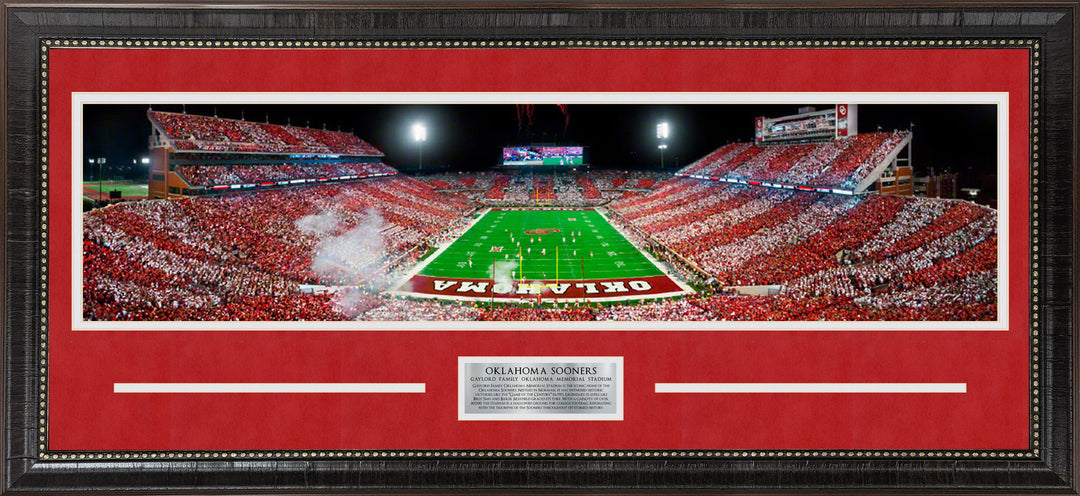 Oklahoma Sooners - Gaylord Family Oklahoma Memorial Stadium Panorama