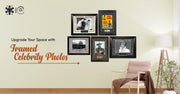 celebrity framed photos