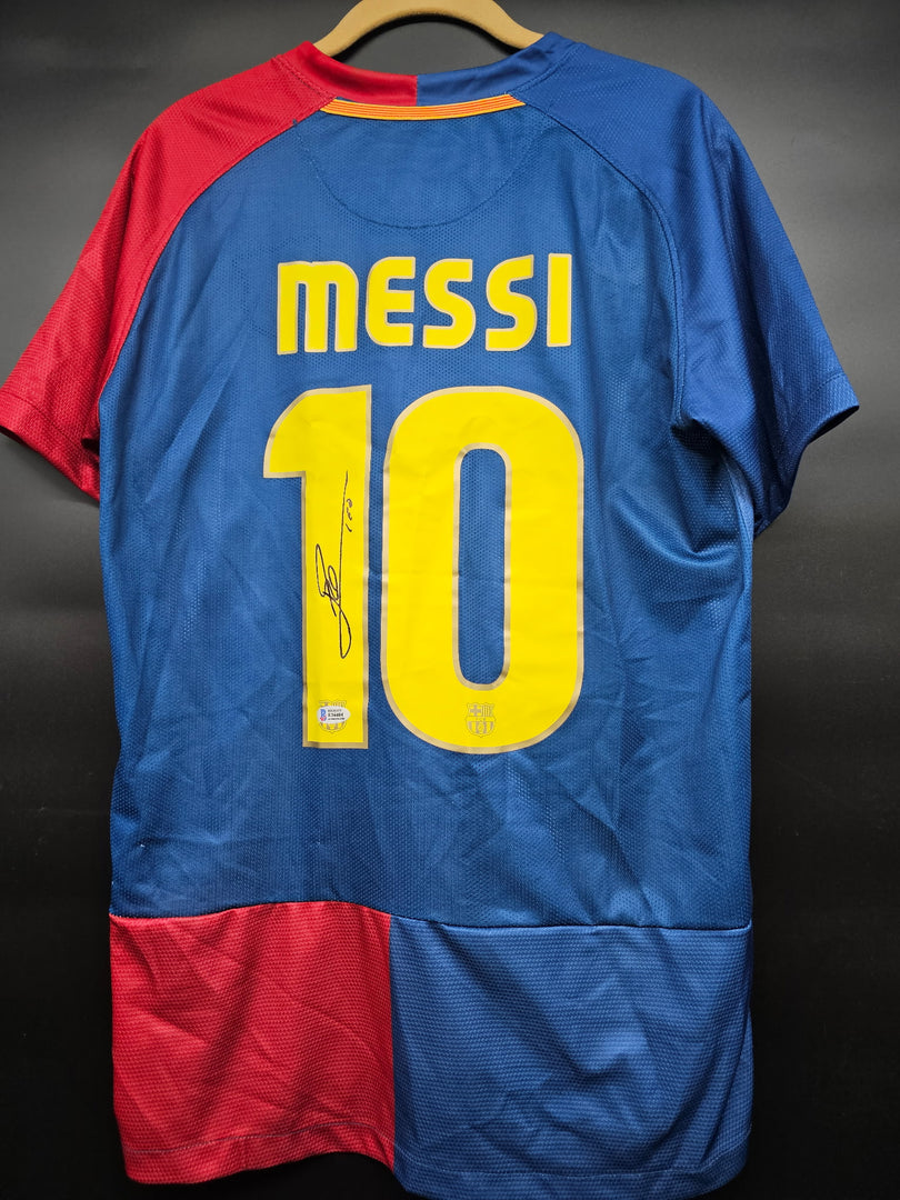 Lionel Messi - Barcelona FC - Autographed Jersey