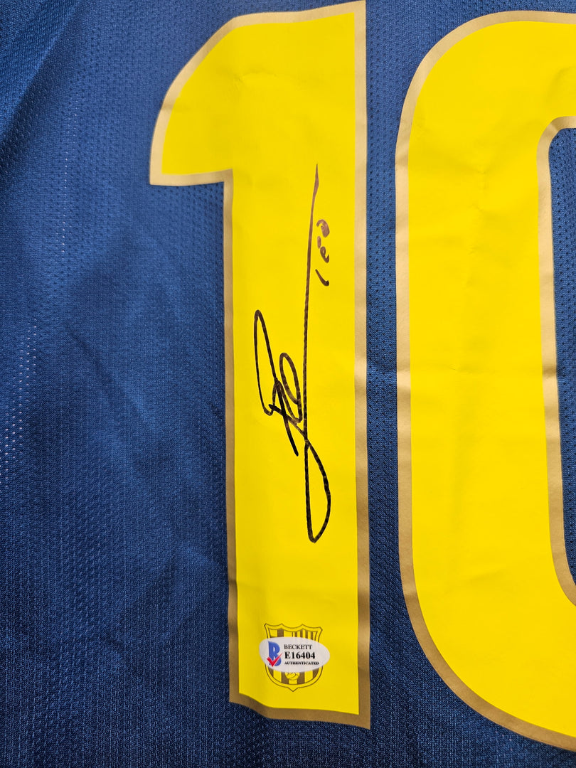 Lionel Messi - Barcelona FC - Autographed Jersey
