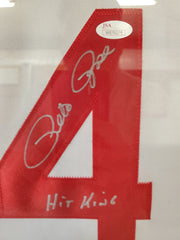 Pete Rose Autographed Cincinnati Reds Jersey - SOLD!