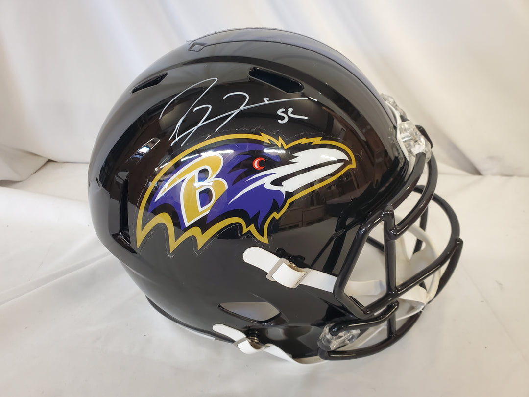 Ray Lewis - Baltimore Ravens - Autographed Helmet