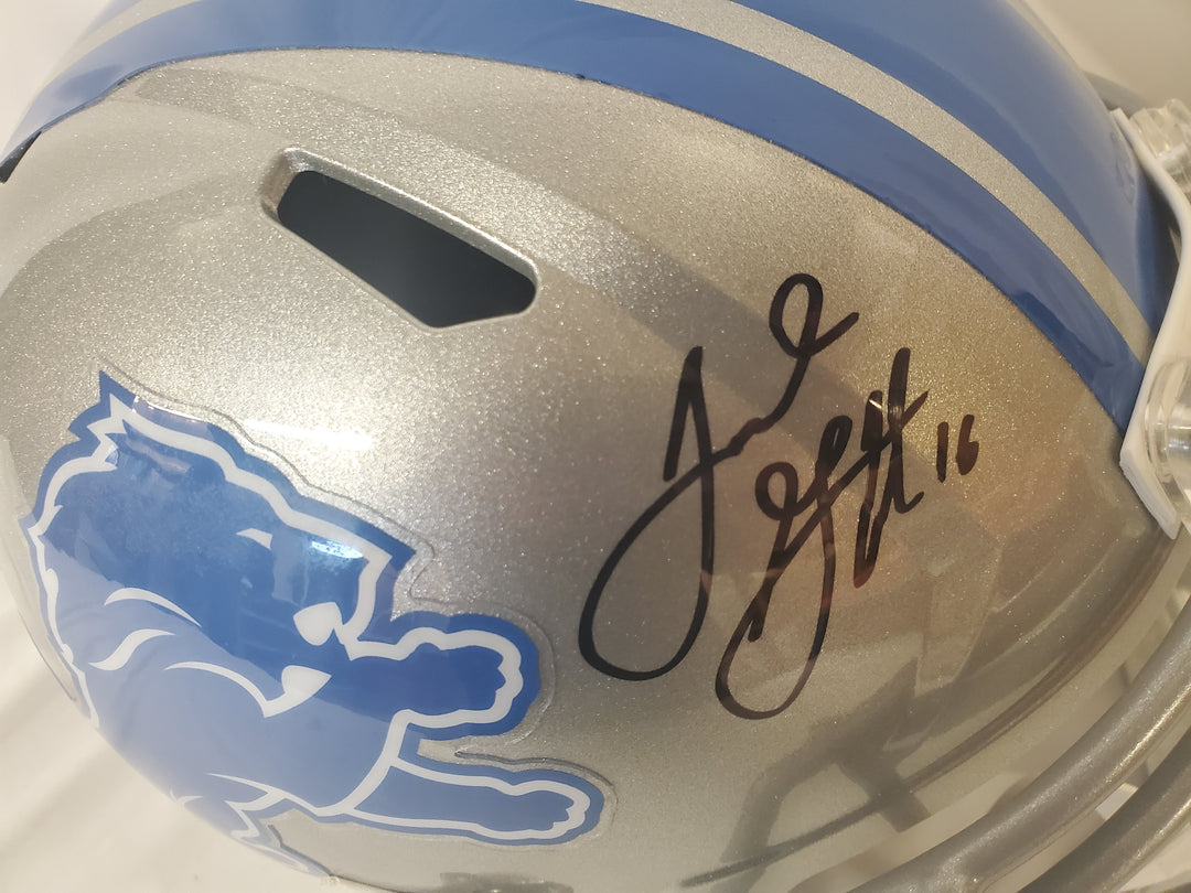 Jared Goff - Detroit Lions - Autographed Helmet