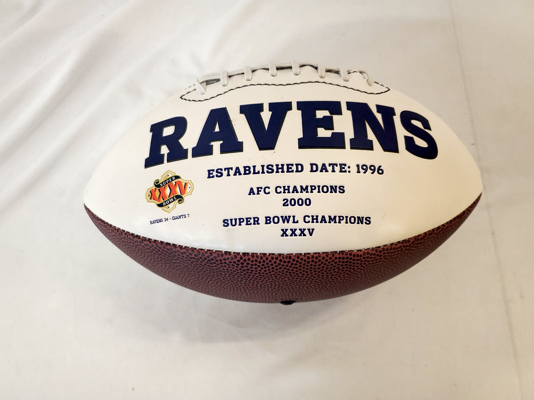 Ray Lewis - Baltimore Ravens - Autographed Football